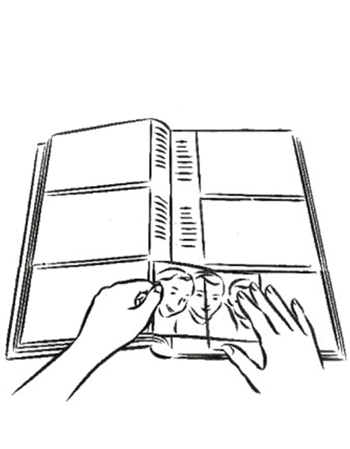 Boho Rattan Slip-In Photo Album from our Photo Albums collection by Profile Products Australia