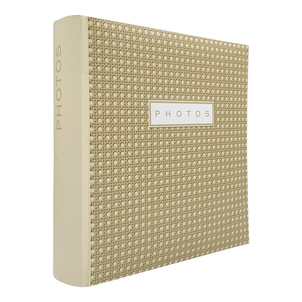 Boho Rattan Slip-In Photo Album from our Photo Albums collection by Profile Products Australia