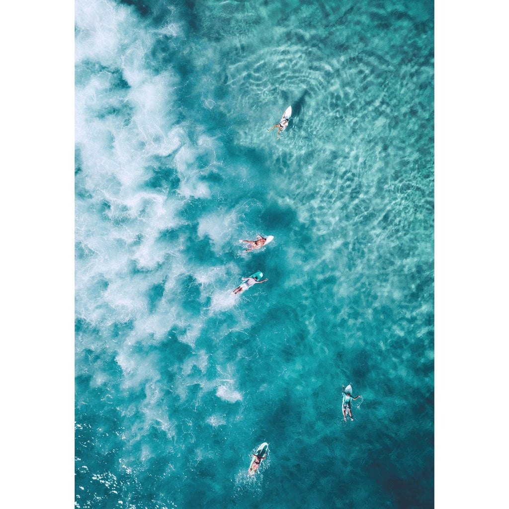 Bondi Surfers Wall Art Print from our Australian Made Framed Wall Art, Prints & Posters collection by Profile Products Australia