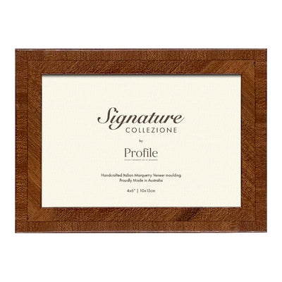 Chateaux Mahogany Veneer Picture Frame 4x6in (10x15cm) from our Australian Made Picture Frames collection by Profile Products Australia
