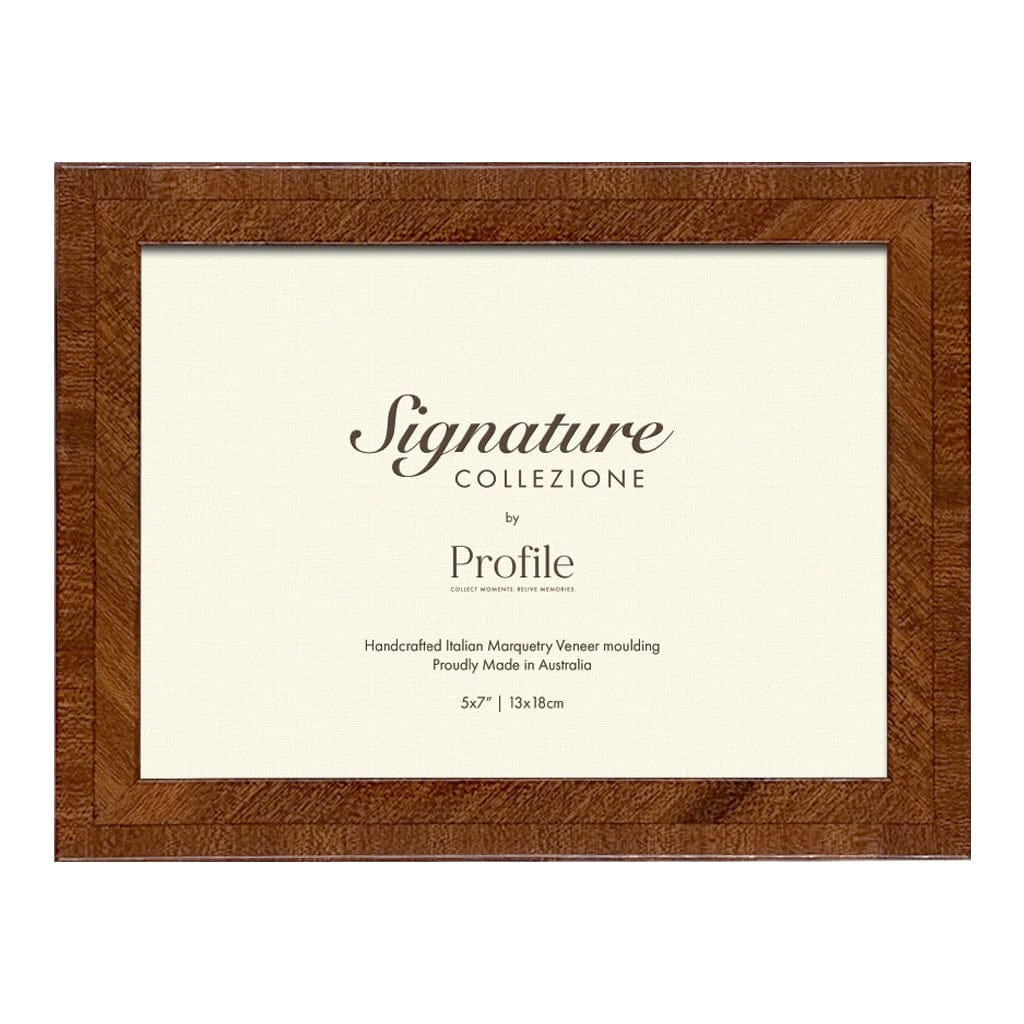 Chateaux Mahogany Veneer Picture Frame 5x7in (13x18cm) from our Australian Made Picture Frames collection by Profile Products Australia