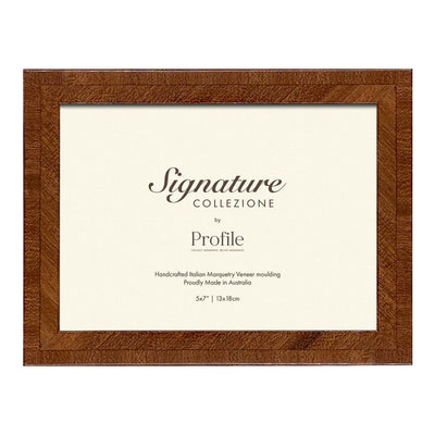 Chateaux Mahogany Veneer Picture Frame 5x7in (13x18cm) from our Australian Made Picture Frames collection by Profile Products Australia
