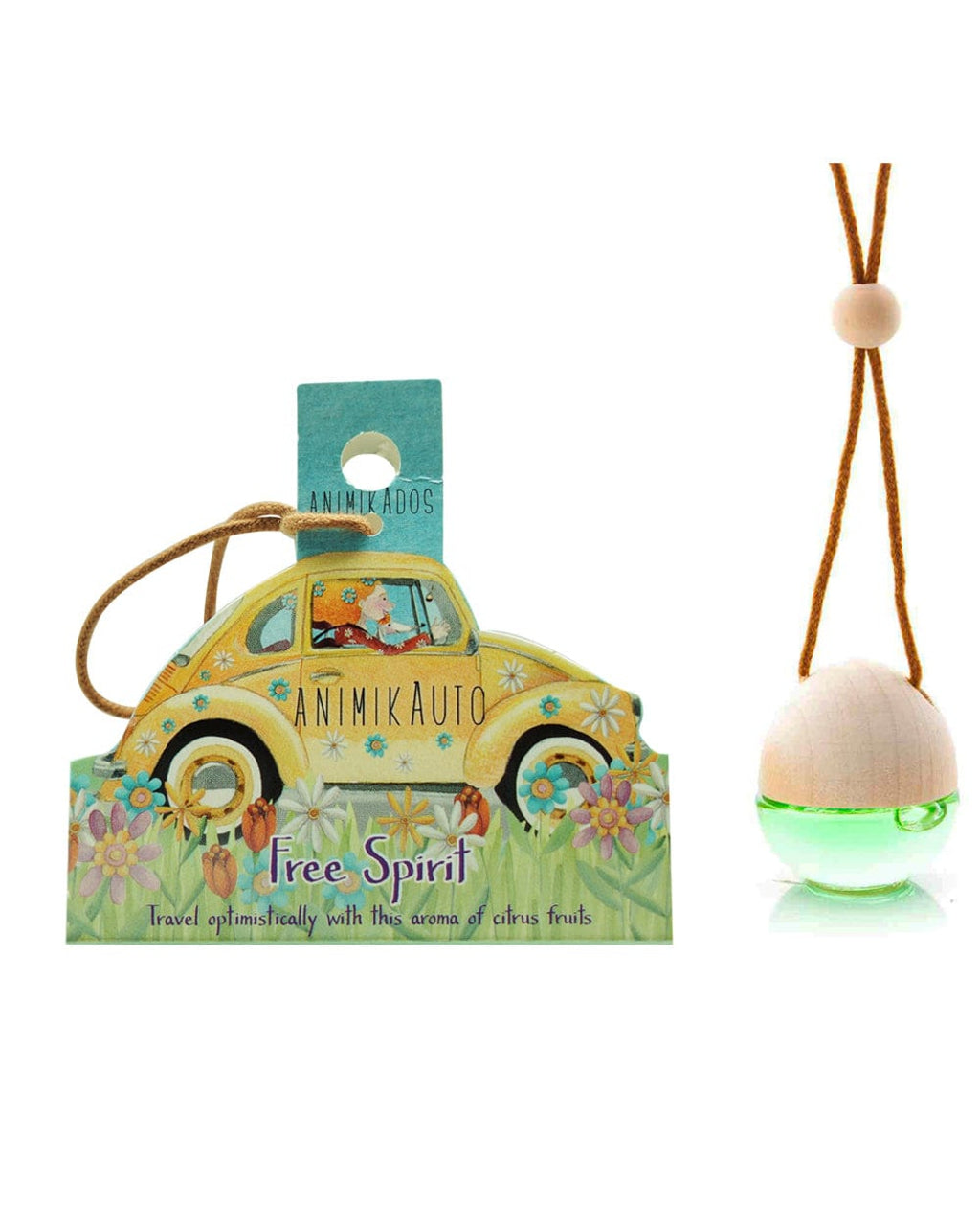 Free Spirit - Citrus Fruits Car Freshener from our Air Fresheners collection by Profile Products Australia
