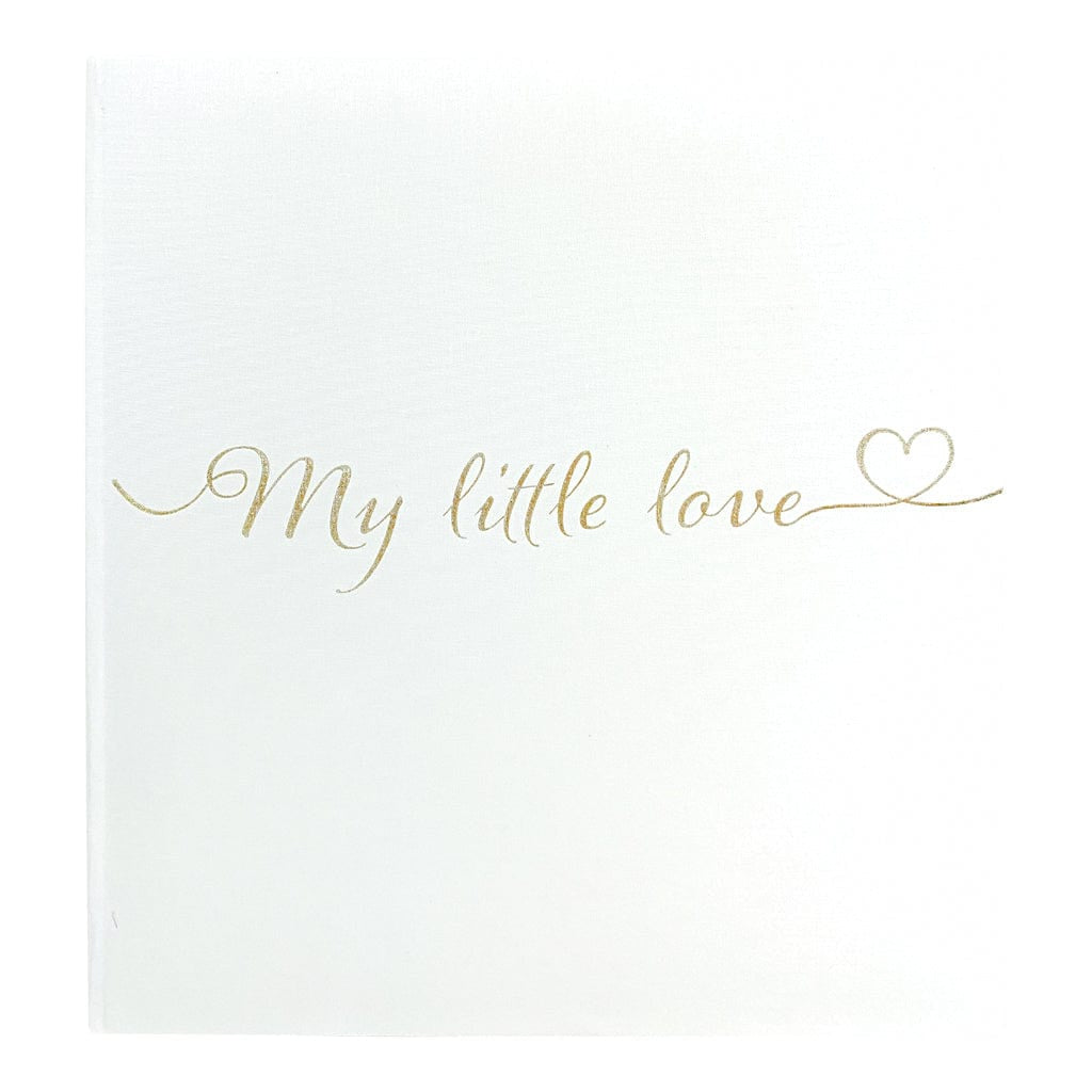 My Little Love Drymount Photo Album 280x305mm - 80 White Pages from our Photo Albums collection by Profile Products Australia