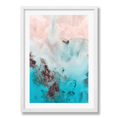 Pastel Pink Sands Wall Art Print from our Australian Made Framed Wall Art, Prints & Posters collection by Profile Products Australia