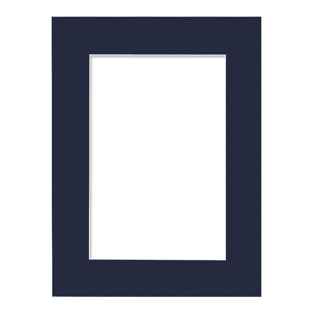 Prussian Blue Mat Board 12x16in (30x40cm) to suit 8x12in (20x30cm) image from our Custom Cut Mat Boards collection by Profile Products Australia