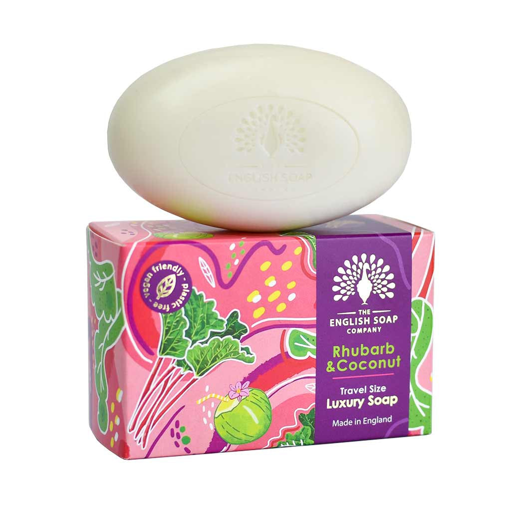 Rhubarb & Coconut Mini Soap Bar | Vegan Friendly | Made In England - View #6