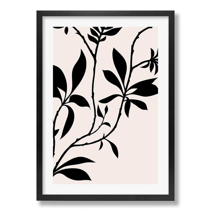 Silhouette Branch Leaves Day Wall Art Print from our Australian Made Framed Wall Art, Prints & Posters collection by Profile Products Australia