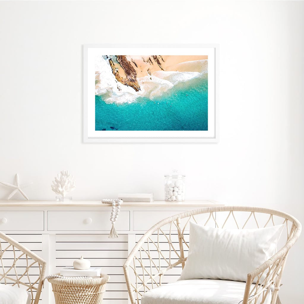 Snapper Rocks Wall Art Print from our Australian Made Framed Wall Art, Prints & Posters collection by Profile Products Australia