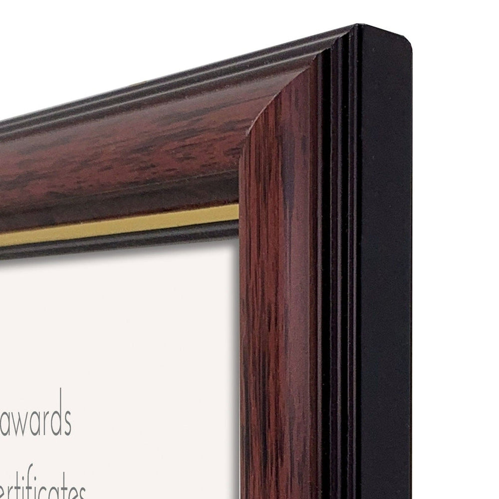 Traditional Burgundy Gold Certificate Photo Frame from our Australian Made Picture Frames collection by Profile Products Australia