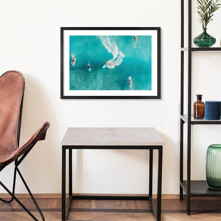 Wave Catcher Wall Art Print from our Australian Made Framed Wall Art, Prints & Posters collection by Profile Products Australia