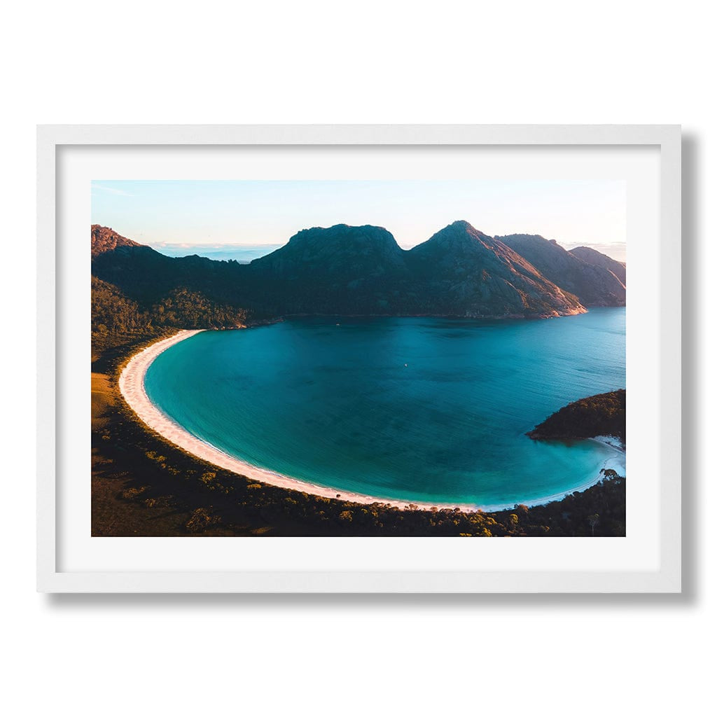 Wineglass Bay Wall Art Print from our Australian Made Framed Wall Art, Prints & Posters collection by Profile Products Australia