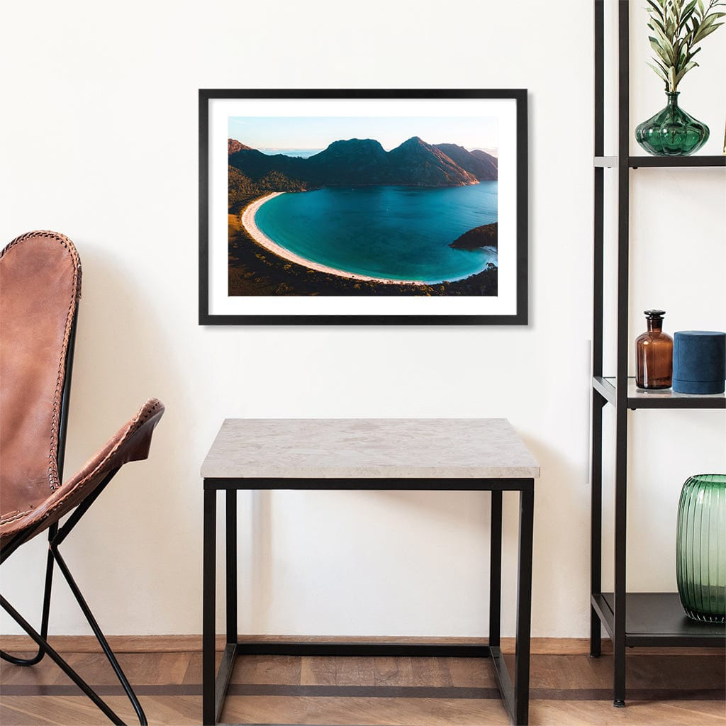 Wineglass Bay Wall Art Print from our Australian Made Framed Wall Art, Prints & Posters collection by Profile Products Australia