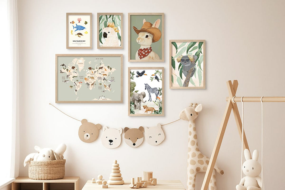 Nursery Wall Art: Inspiring Ideas to Create a Calming, Memorable Baby Room