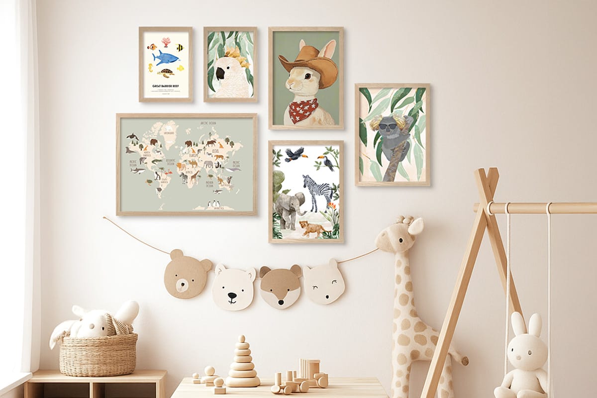 Nursery Wall Art: Inspiring Ideas to Create a Calming, Memorable Baby Room