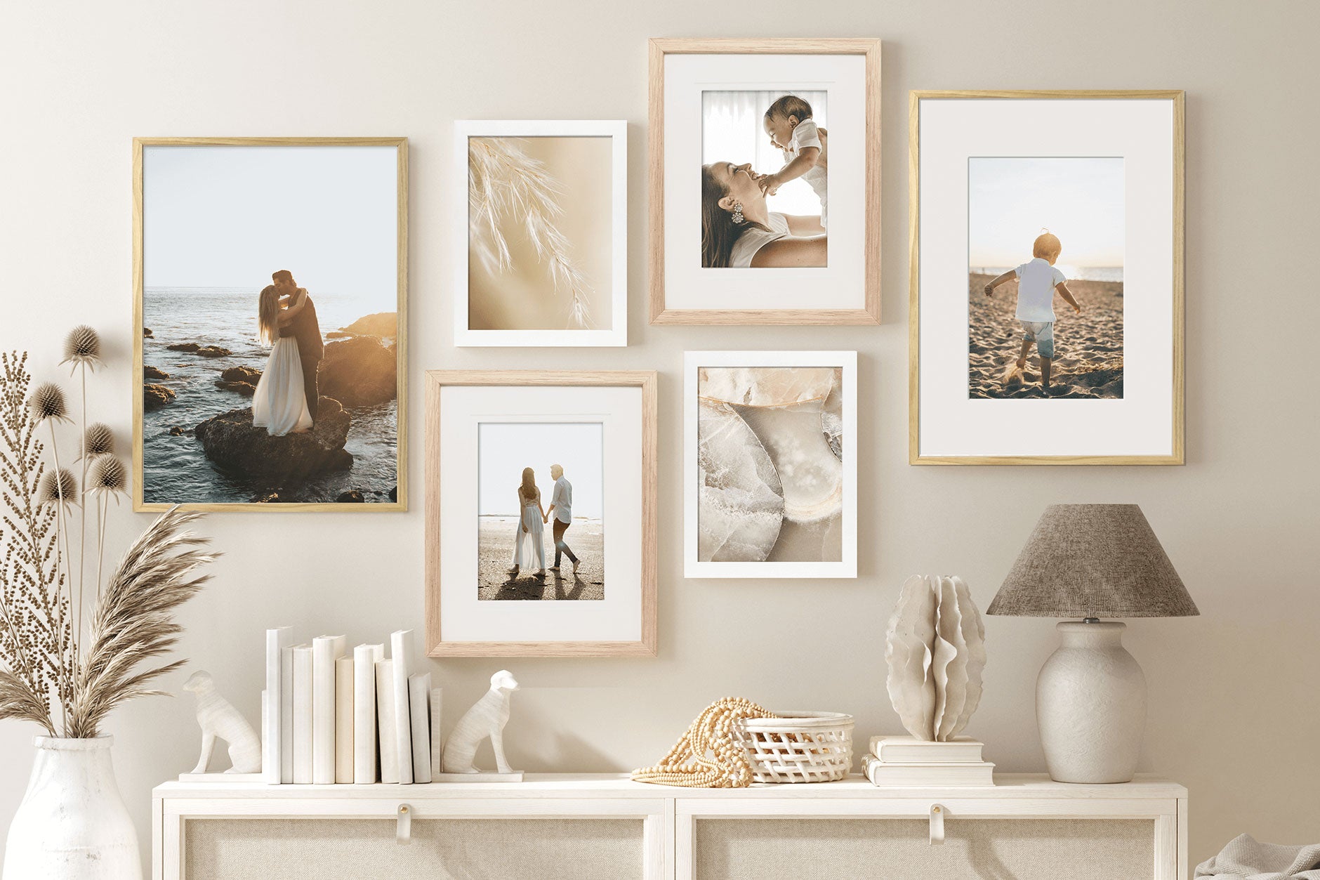 Ready Made Frame Display Wall