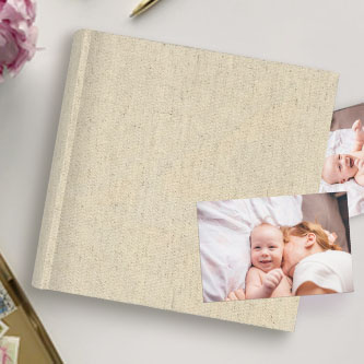 Plush Fabric Linen Photo Album Collection