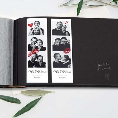 Photobooth Album with Photo Strips