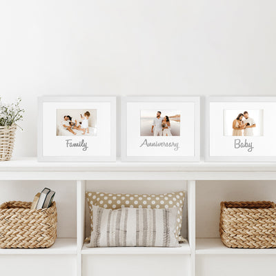 We offer an exceptional range of personalised picture frames and box frames so that you can find the perfect display for your treasured memory.