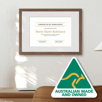 Certificate Frames - Australia's Best Range