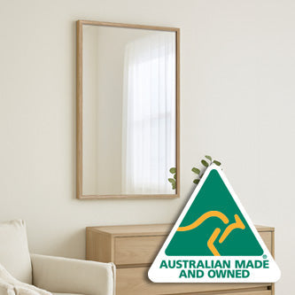 Australian-Made Framed Mirrors in Timber