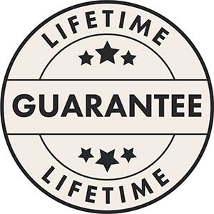 photo album Lifetime guarantee logo