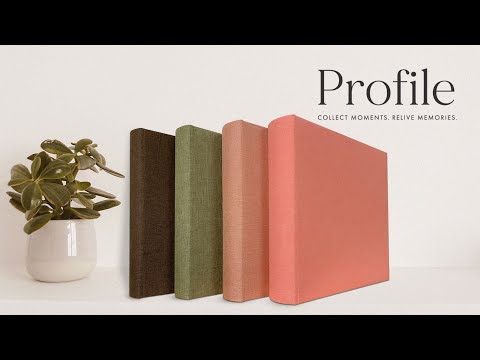 Plush Linen Dusk Slip-in Photo Album 300 Photos