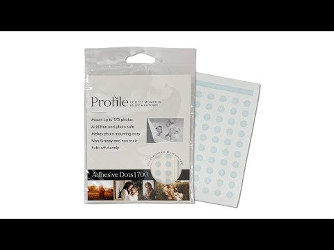 Profile Adhesive Removable Magic Dots 700pk (Bulk 3 Pack Bundle)