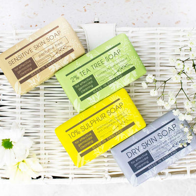 10% Sulphur Soap Bar from our Luxury Bar Soap collection by The English Soap Company