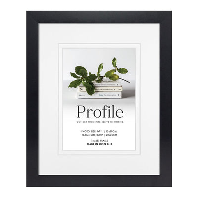 10420 Black 8x10/5x7 (3pk) from our Australian Made Picture Frames collection by Profile Australia