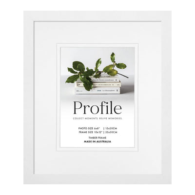 10420 White 10x12/6x8 (3pk) from our Australian Made Picture Frames collection by Profile Australia