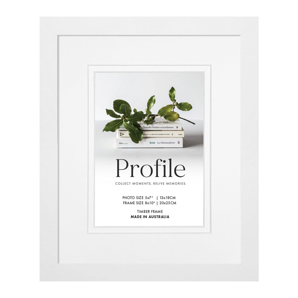 10420 White 8x10/5x7 (3pk) from our Australian Made Picture Frames collection by Profile Australia