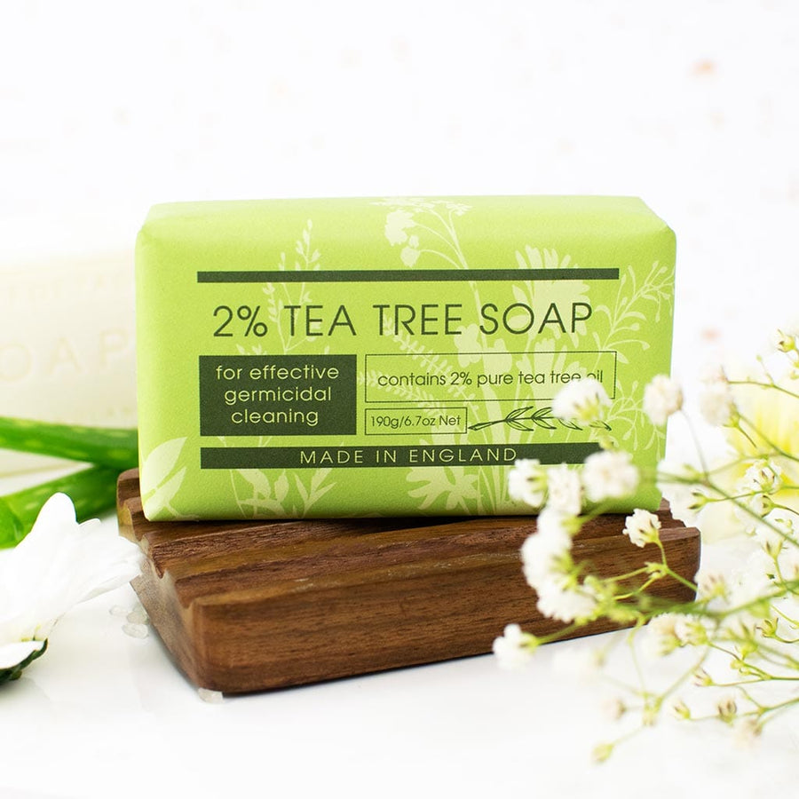 2% Tea Tree Soap Bar | Made in England | Vegan Friendly – Profile Australia