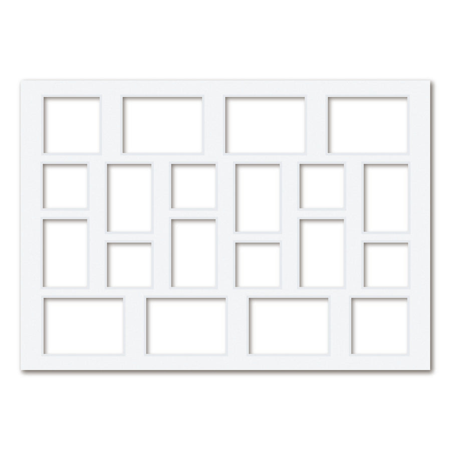 Photo Collage Window Mat Boards for Picture Frames | Acid-Free ...