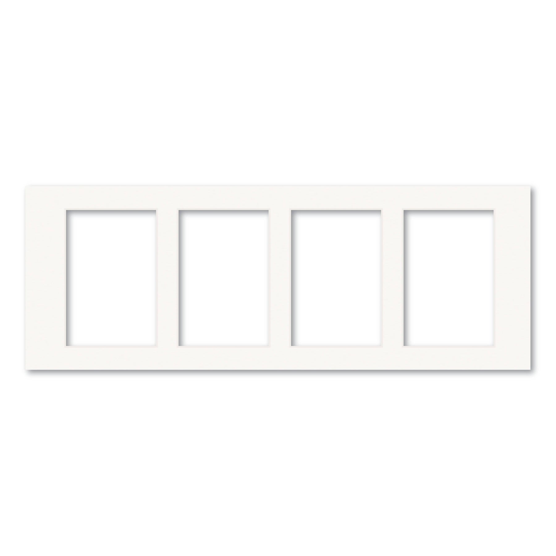 Window Mat Paper 4 Window 4x6in Collage Photo Mat Board | 8x22 Frame – Profile Australia