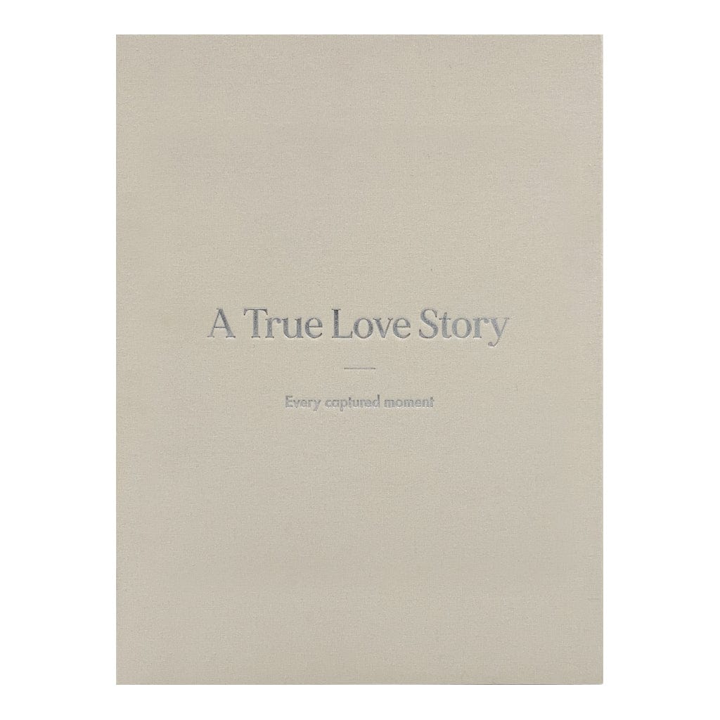 A True Love Story Drymount Display Photo Album Large from our Photo Albums collection by Profile Products Australia