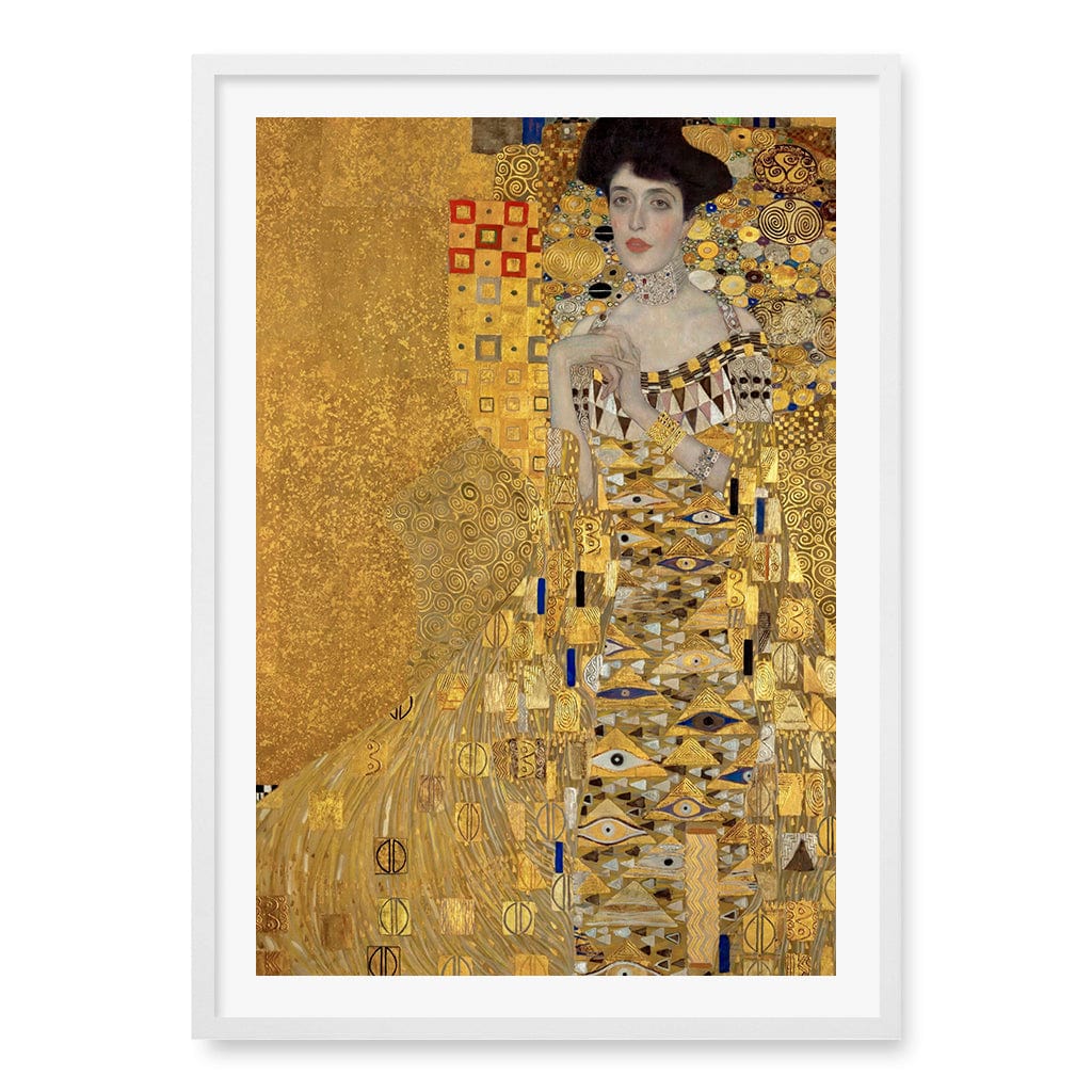 Adele Bloch Baur Wall Art Print A1 (59.4 x 84.1cm) / Matte White Frame / White Border from our Australian Made Wall Art collection by Profile Australia