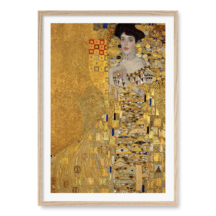 Adele Bloch Baur Wall Art Print A1 (59.4 x 84.1cm) / Natural Oak Frame / White Border from our Australian Made Wall Art collection by Profile Australia
