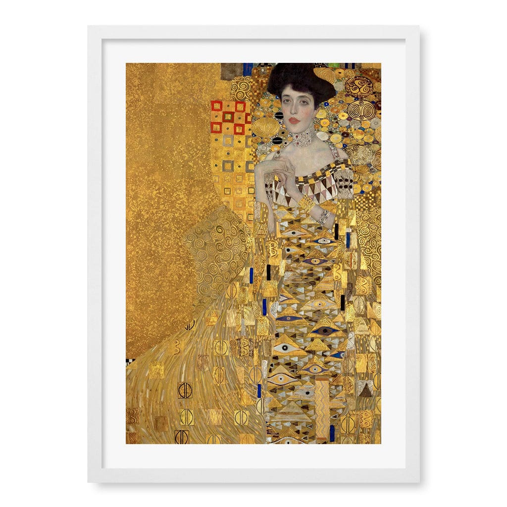 Adele Bloch Baur Wall Art Print A2 (42 x 59.4cm) / Matte White Frame / White Border from our Australian Made Wall Art collection by Profile Australia