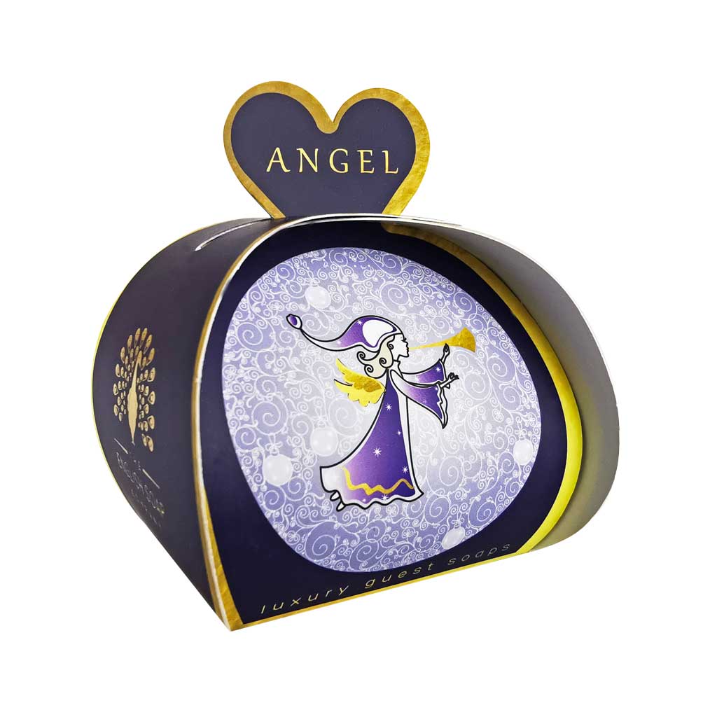 Angel Christmas Mini Christmas Guest Soaps (3 x 20g) from our Luxury Bar Soap collection by The English Soap Company