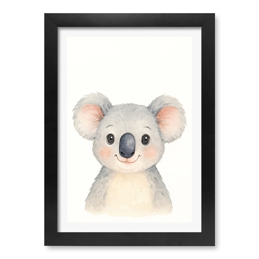 Animal Friends Koala Wall Children's Art Print from our Australian Made Framed Wall Art, Prints & Posters collection by Profile Products (Australia) Pty Ltd