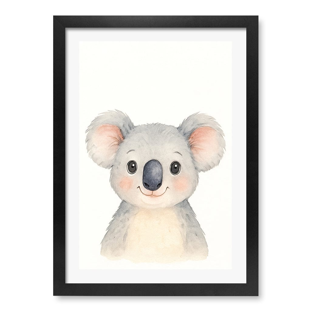 Animal Friends Koala Wall Children's Art Print from our Australian Made Framed Wall Art, Prints & Posters collection by Profile Products (Australia) Pty Ltd