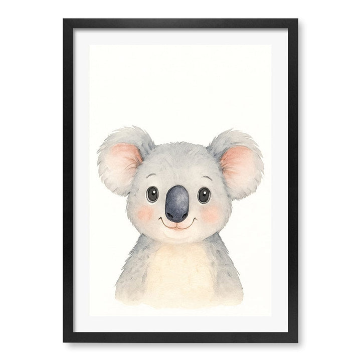 Animal Friends Koala Wall Children's Art Print from our Australian Made Framed Wall Art, Prints & Posters collection by Profile Products (Australia) Pty Ltd