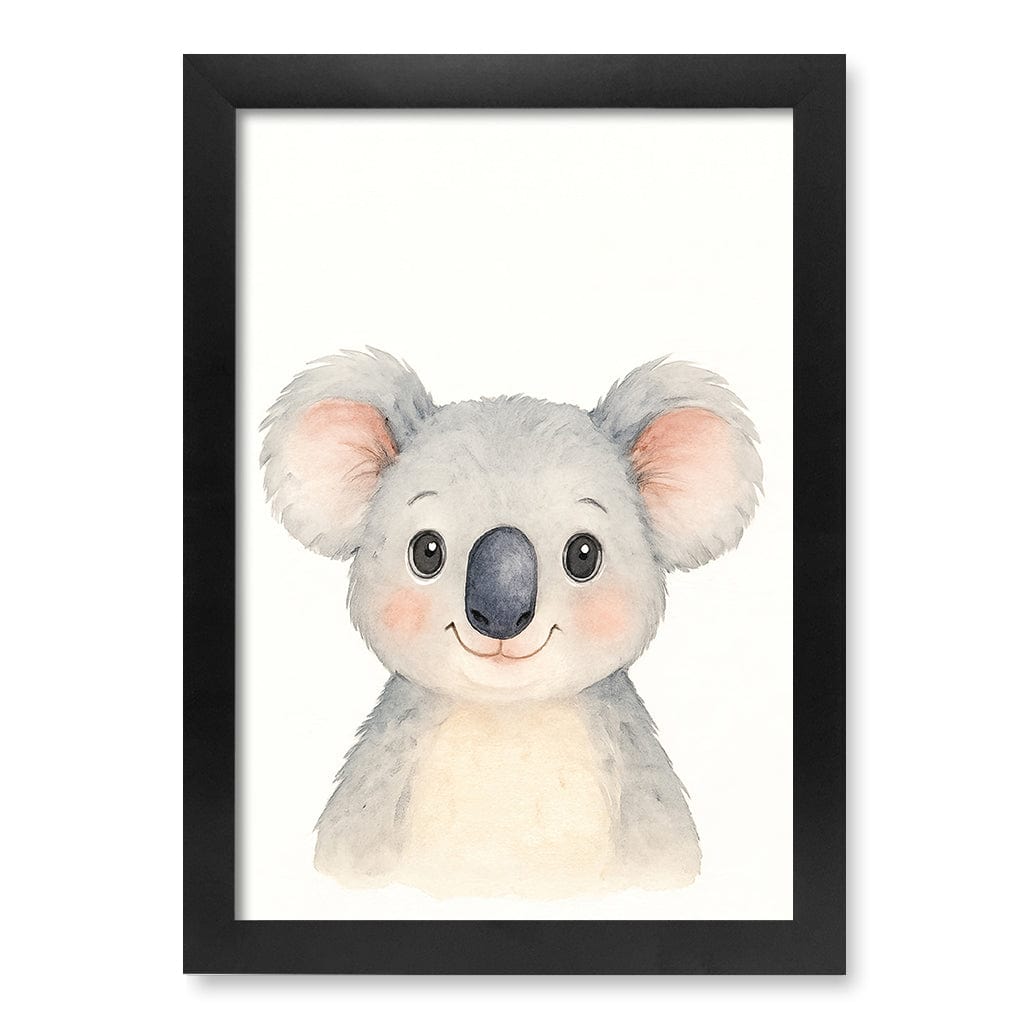 Animal Friends Koala Wall Children's Art Print from our Australian Made Framed Wall Art, Prints & Posters collection by Profile Products (Australia) Pty Ltd