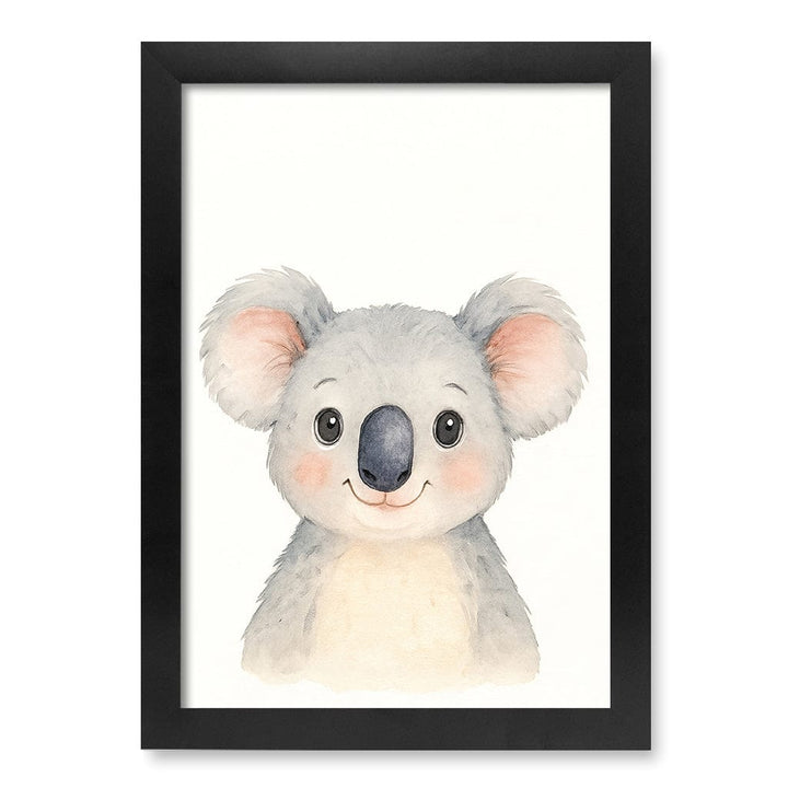 Animal Friends Koala Wall Children's Art Print from our Australian Made Framed Wall Art, Prints & Posters collection by Profile Products (Australia) Pty Ltd