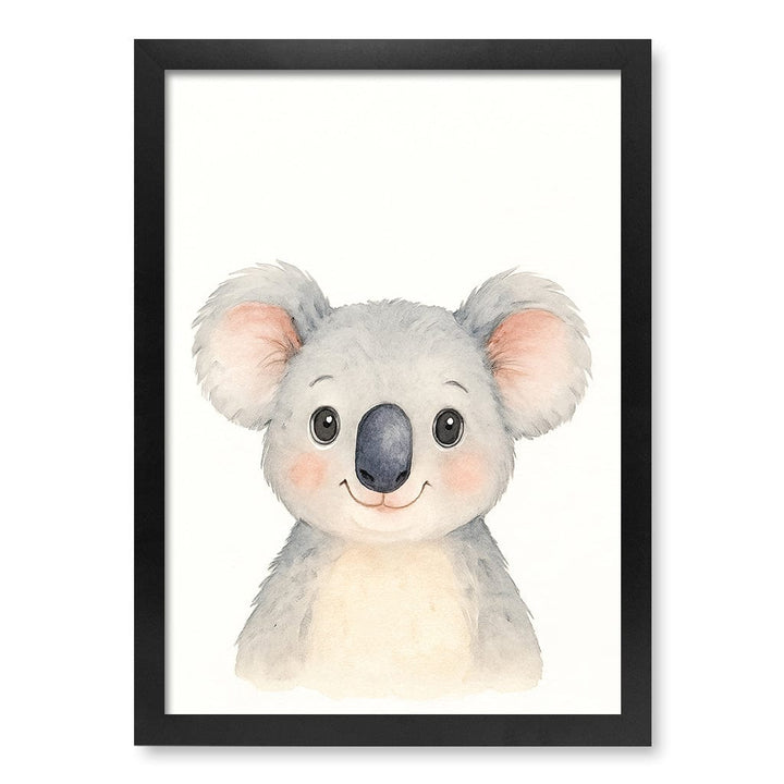 Animal Friends Koala Wall Children's Art Print from our Australian Made Framed Wall Art, Prints & Posters collection by Profile Products (Australia) Pty Ltd