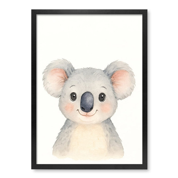 Animal Friends Koala Wall Children's Art Print from our Australian Made Framed Wall Art, Prints & Posters collection by Profile Products (Australia) Pty Ltd