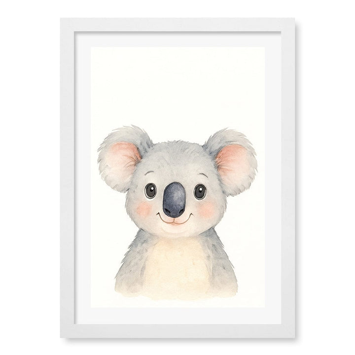 Animal Friends Koala Wall Children's Art Print from our Australian Made Framed Wall Art, Prints & Posters collection by Profile Products (Australia) Pty Ltd