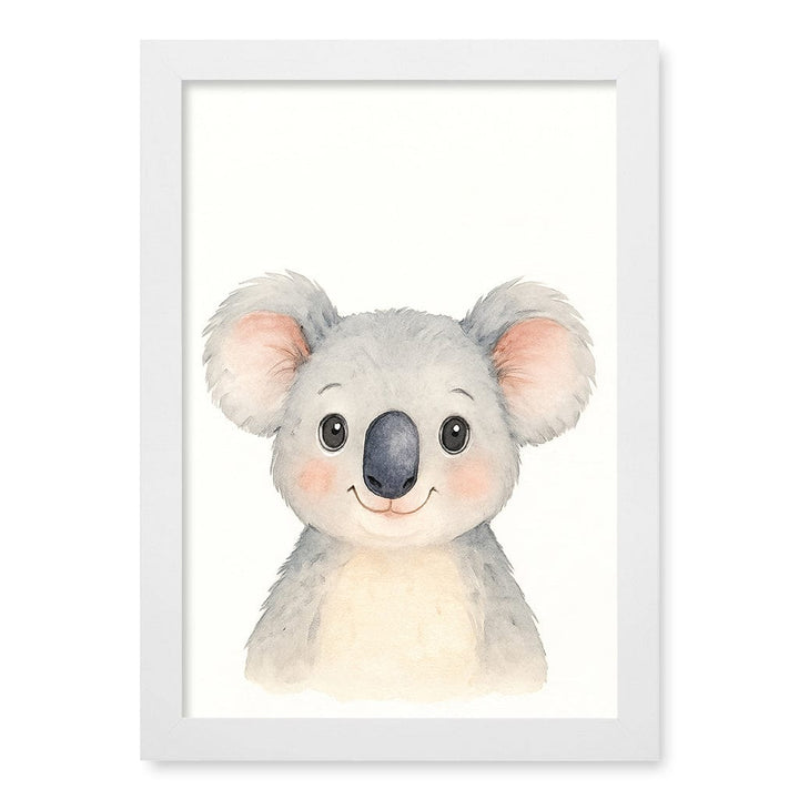 Animal Friends Koala Wall Children's Art Print from our Australian Made Framed Wall Art, Prints & Posters collection by Profile Products (Australia) Pty Ltd