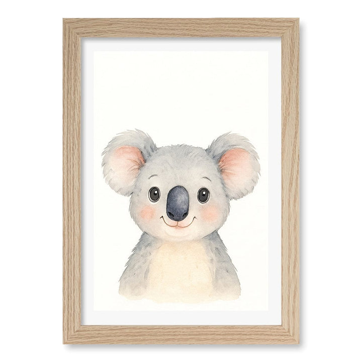 Animal Friends Koala Wall Children's Art Print from our Australian Made Framed Wall Art, Prints & Posters collection by Profile Products (Australia) Pty Ltd